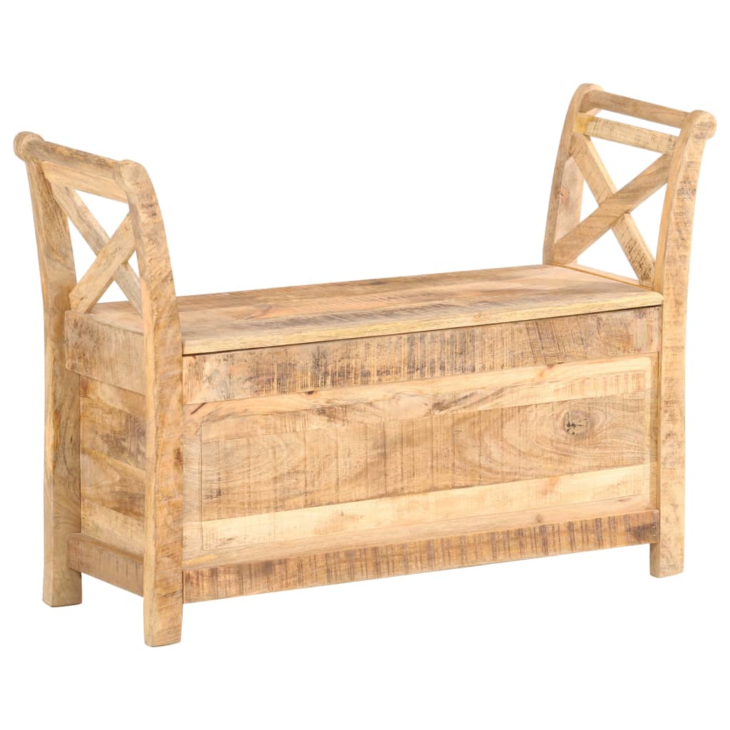 Hall Bench 103 x 33 x 72 cm Solid Mango Wood