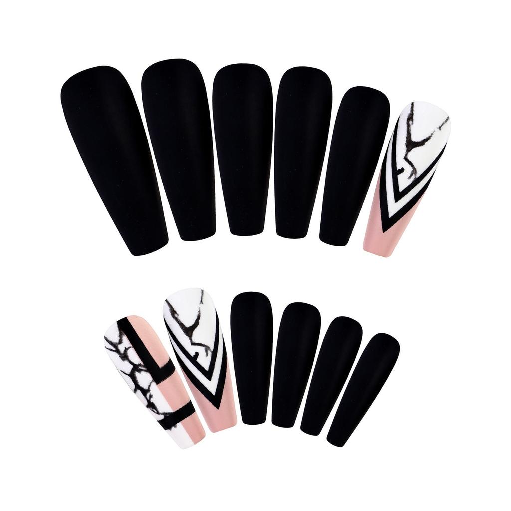 Fake Nails Wearable Nails Can Be Removed European and American Fake Nails Ins Ballet Nails