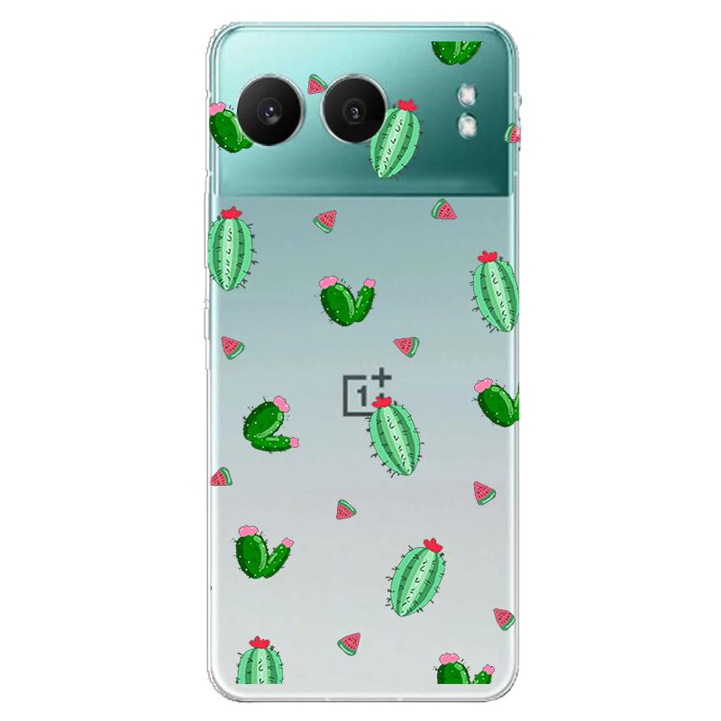 Для Oneplus nord 4 5G Чехол Цветок Прозрачный ТПУ Мягкий Прозрачный Силиконовый Задние Чехлы для Телефона OnePlus Nord 4 CPH2663 Coque