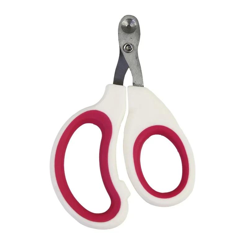 Профессиональные кусачки для ногтей для маленьких кошек и собак из нержавеющей стали, кусачки для щенков, ножницы для стрижки ногтей домашних животных, триммер