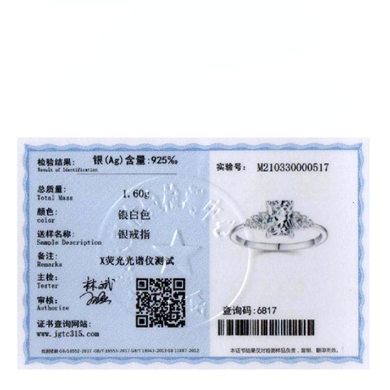 Tancise Classic стерлингового серебра 925 пробы кольцо с цирконом женские ювелирные изделия свадебное обещание вечерние подарок