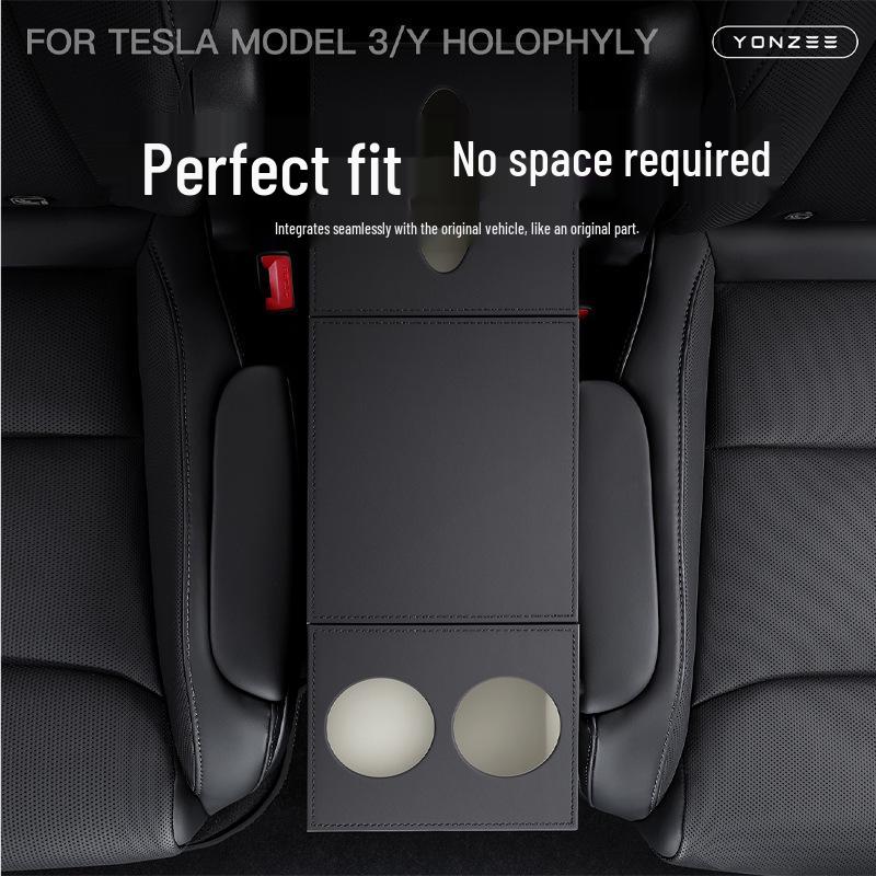Tesla Model Y Six-Seater Aisle Seat Storage Box - Interior Accessory