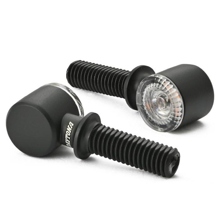 Daytona Motorcycle LED Turn Signal D-Light MINI-2 37006 Black