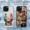 Mexico National Emblem Flag Case For iPhone 17,16,15,14,13,12,11,Pro,Max,Plus,Mini,SE4,E Magnetic Magsafe Wireless Charging