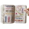 Sewing Book, Enthusiasts & Beginners Embroidery Instructions Book for DIY Sewing Kit, Creative Embroidery Stitches Book