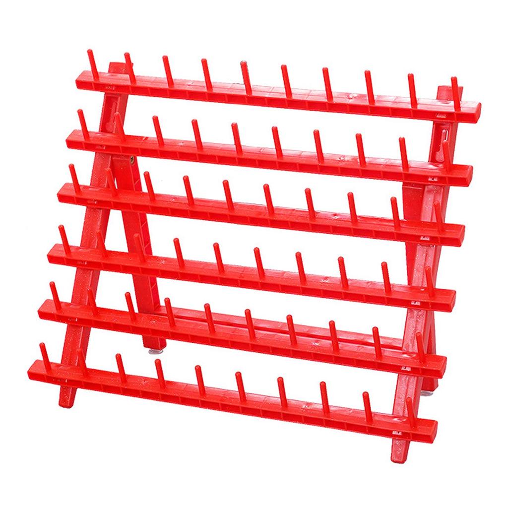 Sewing Thread Rack Holder, Thread Organizer Portable Shelf Spool Rack Spool Stand for Embroidery Hobbyists Jewelry Tailors