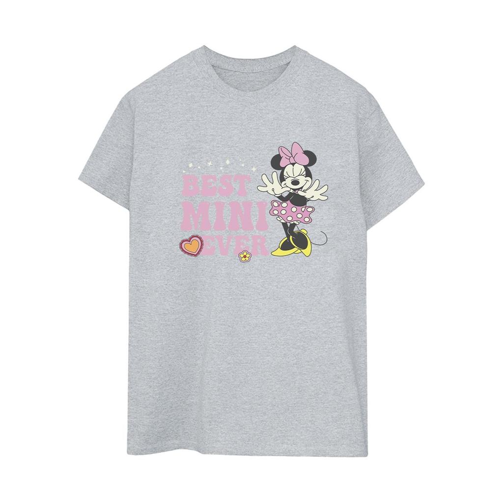 Disney Womens/Ladies Best Mini Ever Cotton Boyfriend T-Shirt