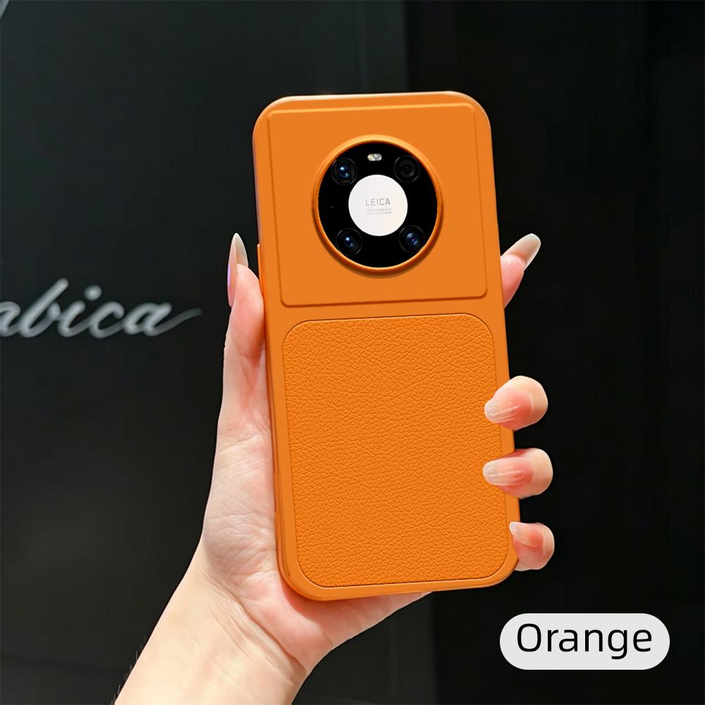Чехол для Huawei Mate 40 Чехол для Huawei Mate 40 Pro Кожаный чехол Роскошный Защита камеры Матовый кожаный Задняя крышка