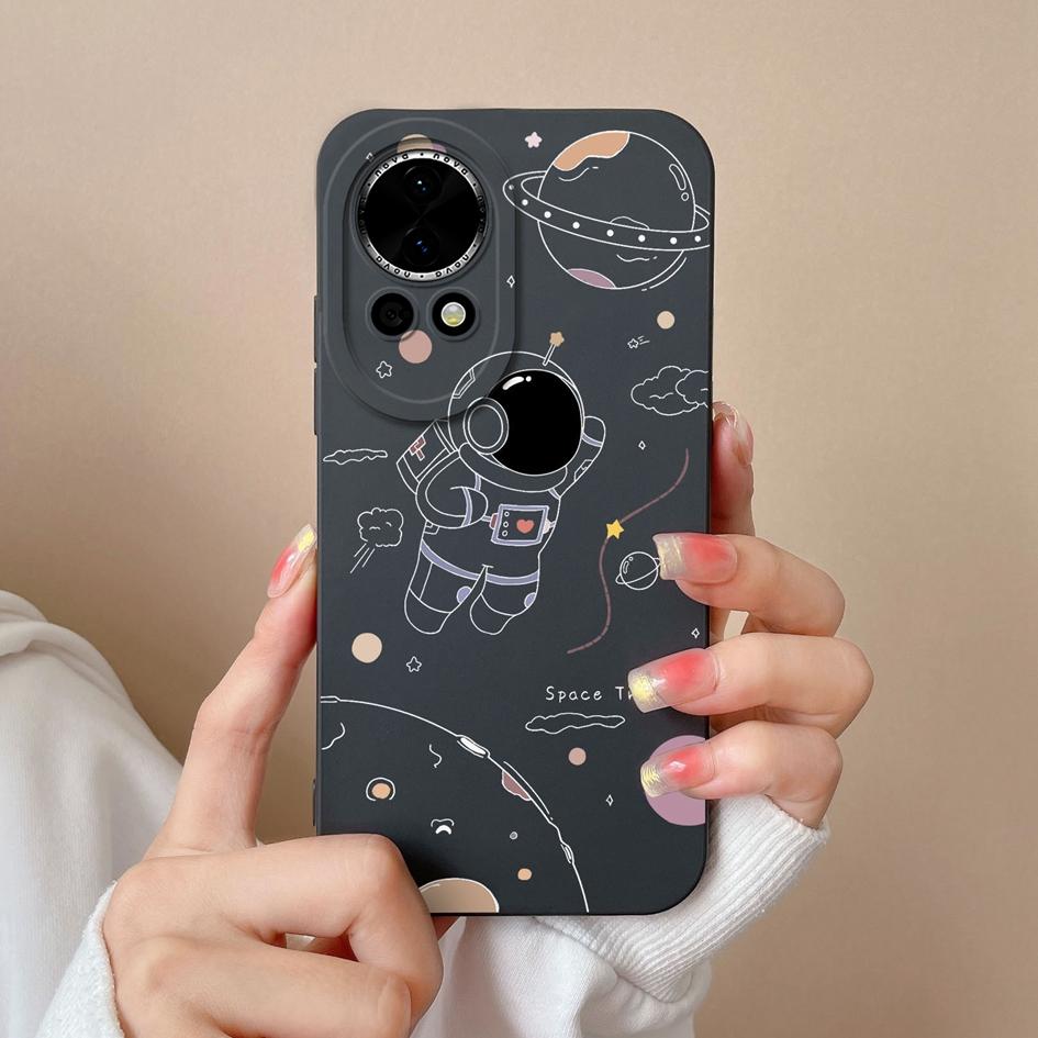 Cover For Huawei Nova 12 Ultra 12i Phone Case Popular Bear Dinosaur Silicone Soft Shockproof Bumper For Huawei Nova 12 Pro Funda