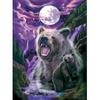 Full Square/Round Diamond Embroidery The Moon and the Bear Kit Diamond Painting Cross Stitch Mosaic Animal Handmade Gift