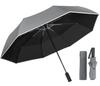 MOTIFUN Folding Automatic Large Size Super 8 Suitable for Sun and Folding Umbrella for Heavy Rainy Typhoon UV Reflective Durable Folding Umbrella for
