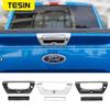 TESIN Car Rear Door Handle Cover Tailgate Grab Decoration Cover Stickers for Ford F150 2015- ABS Car Exterior Accessories