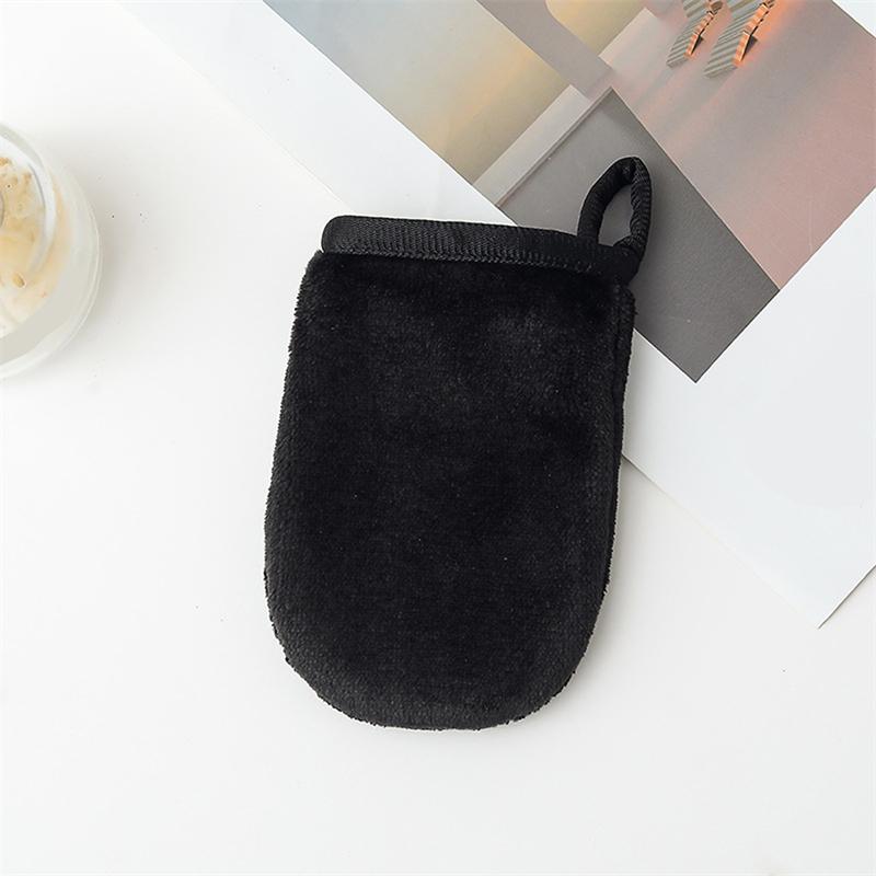 Многоразовые перчатки для снятия макияжа, мягкие подушечки для глубокой чистки лица