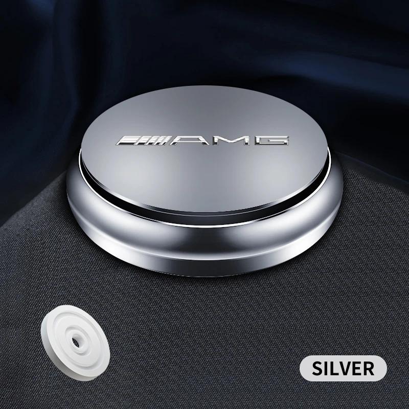 AABDT1 1pcs Car Air Freshener Instrument Flavor Perfume UFO Shape Scent Decor Caps For Mercedes Benz AMG W204 W213 W205 W211 W212 W176