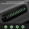 Temporary Car Parking Phone Number Card Night Glowing Sign To Stop Car Car Accessory Must Haves Parking Gadgets Car Stop Tools
