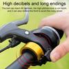 Bicycle Bell Lightweight 90dB Crisp Loud Sound Universal MTB Road Mountain Folding Bicycle Handlebar Alarm Bell Bike Accessories