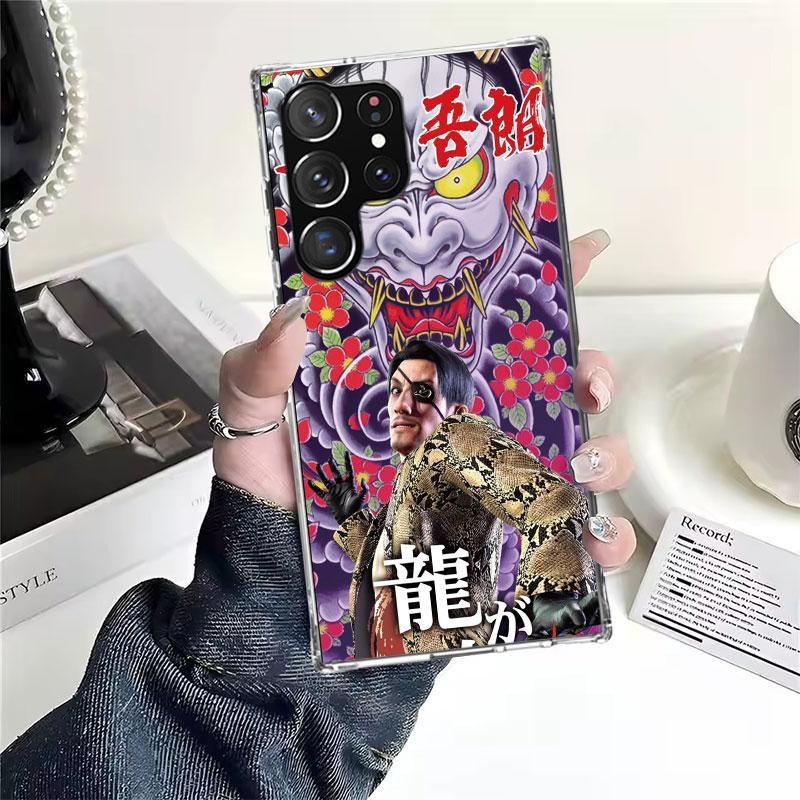 Игровой чехол для телефона Yakuza 0 для Samsung Galaxy S22 S23 S24 S25 Edge S26 Ultra S20 FE S21 Plus + Fundas Coque Galaxy S20 S21 S2