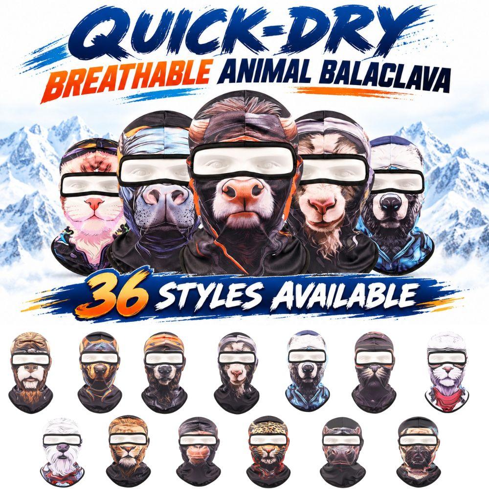 Sweat Absorbent Funny Prank Mask Breathable Motorcycle Ski Face Mask Daily Outdoor Trips