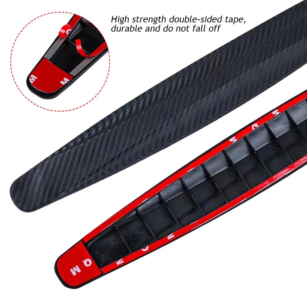 4 шт. автомобильный бампер анти-столкновения полосы двери кузова царапины автомобильные защитные ленты полосы дверная защита губы наклейки автомобильные аксессуары