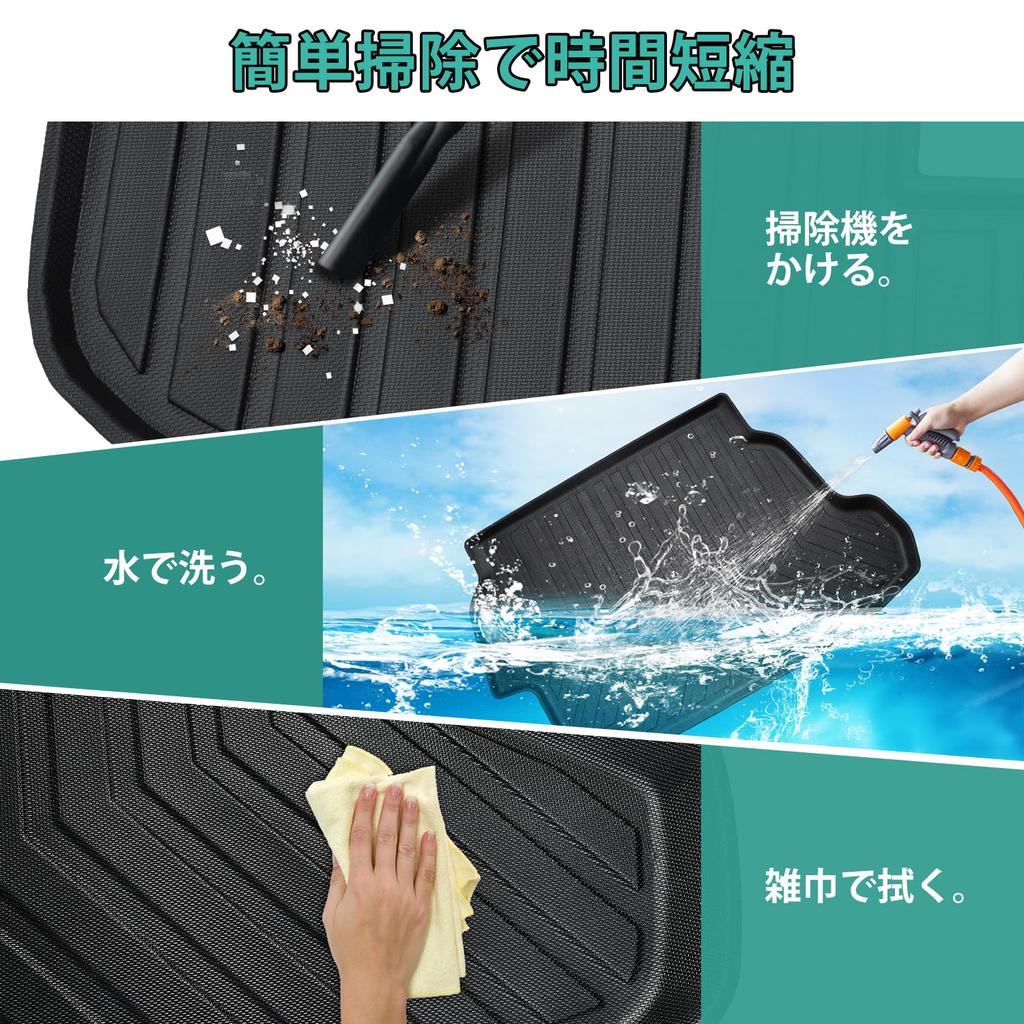 Mixsuper Toyota New Prius 60 Series 3D Luggage Mat Without Spare Tire Trunk Mat Luggage Tray Designed Specifically for the Car Model PRIUS60 MXWH60