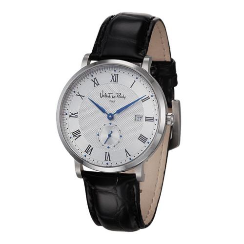 [VALENTINO RUDY] Мужские кожаные часы VALENTINO RUDY VR6545A-WTBK