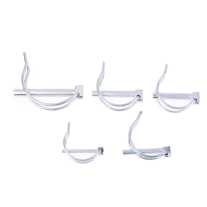 D-образный штифт M4.5 M6 M8 предохранительный штифт велосипедная коляска грузовой лодка сцепной крюк зажим пружинный штифт двухлинейный стопорный штифт ушной штифт