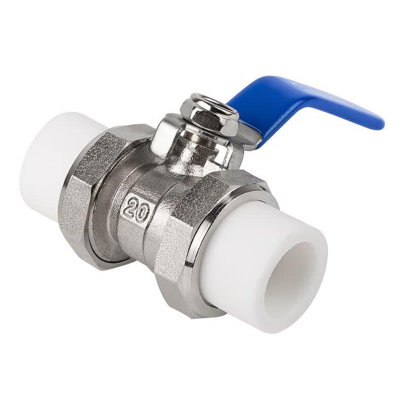 ZhuCang PPR Hot-Melt Double Union Ball Valve