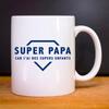 Кружка SUPER DAD BECAUSE I HAVE SUPER KIDS 2 WAF
