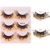2 box Lashes Extension Luminous Eyelashes Thick Fluffy Lashes Full Strip Lashes  Women