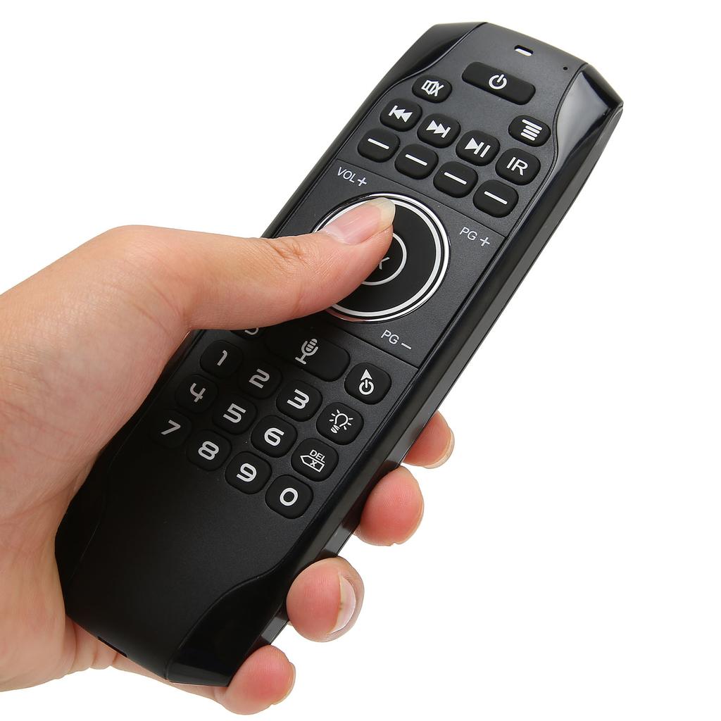 Голосовой пульт дистанционного управления с подсветкой, двухсторонний беспроводной пульт дистанционного управления 2.4G для дома G7V