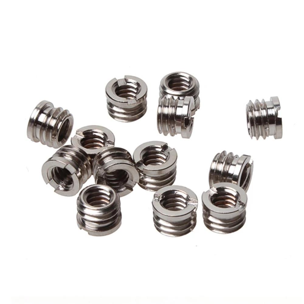3/8 inch Camcorder Tripod Heads Tripod Monopod Reducer Bushing Converter for DSLR Camera Standard Adapter Convert Screw