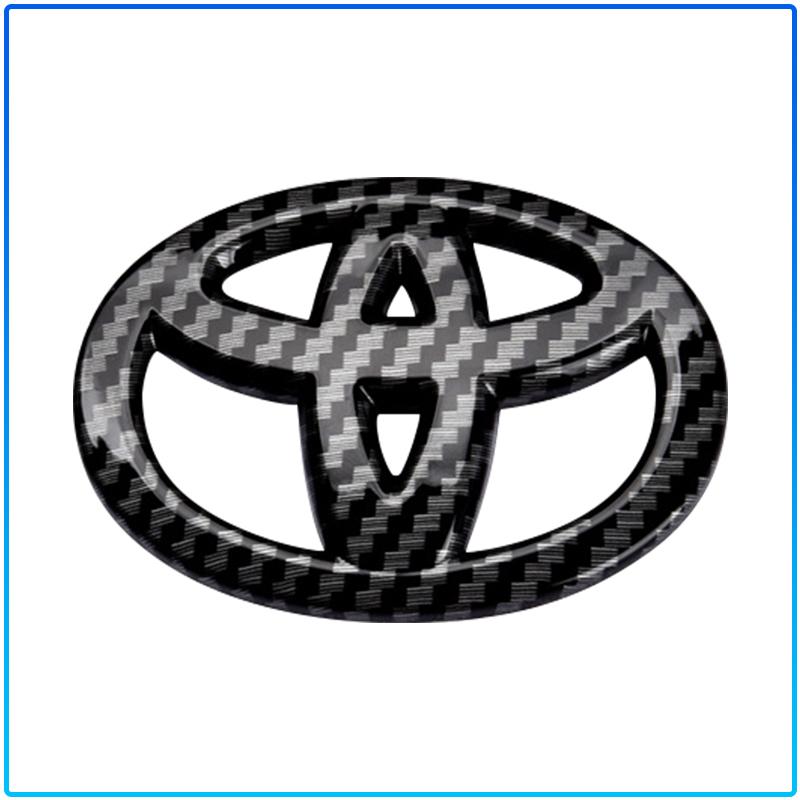 1 шт. Наклейка-значок на руль автомобиля Автостайлинг Украшение автомобиля Наклейка для Toyota C-hr Prado Rav4 Yaris Hilux Prius Avensis Corolla Camry