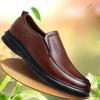 Casual Leather Shoes Men Solid Color Men's Leather Shoes
