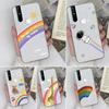 Для Vivo U20 V15 V19 V20 V21 V27 S15 Чехол для телефона Красивый радужный узор Прозрачный силиконовый Высокое качество Пылезащитный Мягкий чехол Для Vivo Бампер Сумки