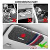 Car Sun Visor Sunglasses Storage Clips Suede Glasses Protective Bag For Suzuki SX4 Samurai Spacia Swift Jimny Grand Vitara IGNIS