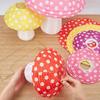 Multicolor Round Dot Mushroom Lanterns Ceiling Corridor Decoration DIY Strawberry Lantern Home Decor Kids Happy Birthday Pendant