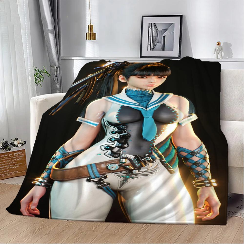 Мохнатые одеяла для кровати, одеяло 150 см X 200 см S-Stellar Blade, домашний интерьер, роскошное постельное белье, вязаное плед, пляжное полотенце, плед, колено и;