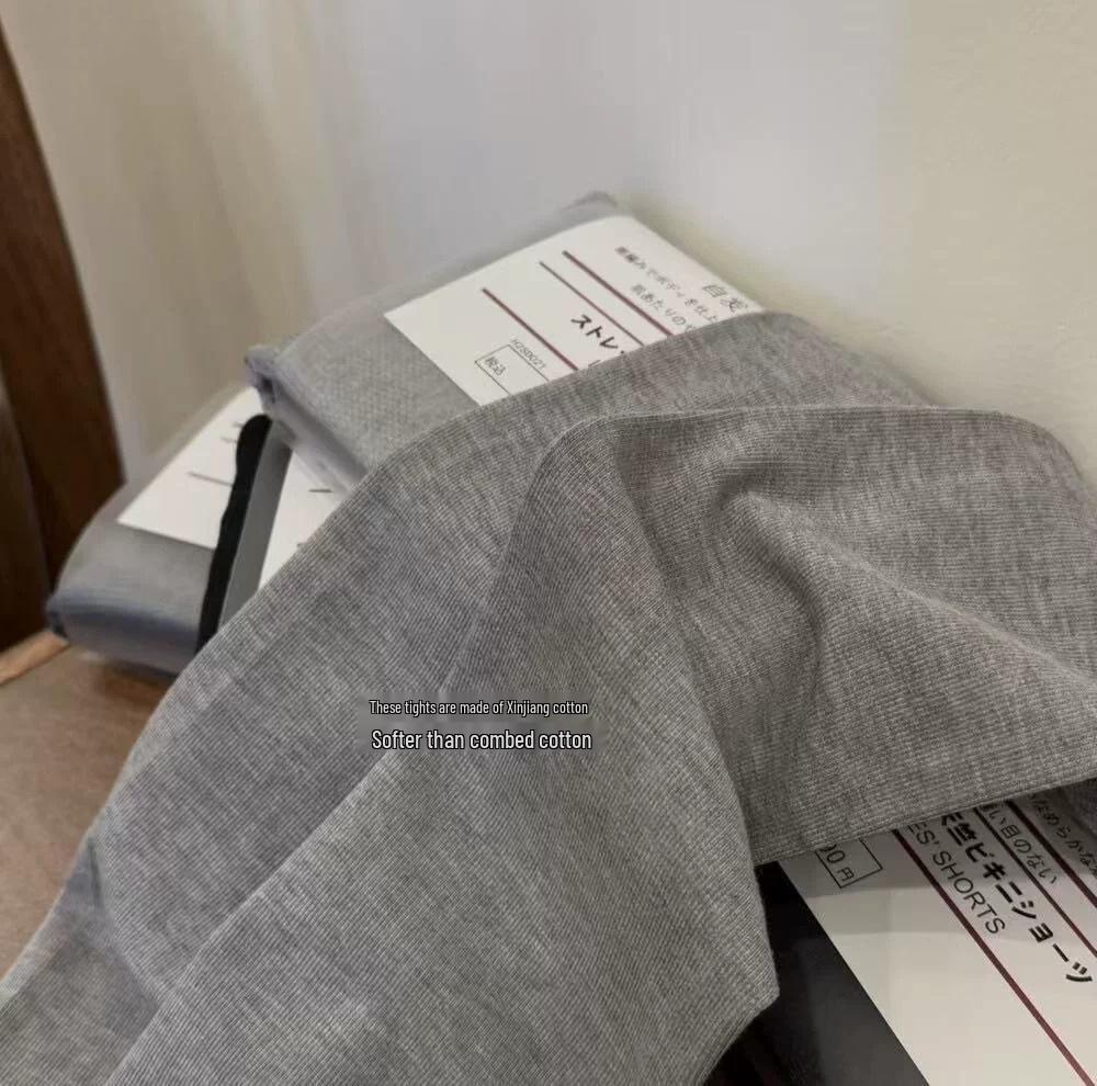 Хлопковые леггинсы в вертикальную полоску - Японские Muji 200D Утягивающие Теплогенерирующие В рубчик Микро-компрессионные Колготки для женщин, устойчивые к пиллингу