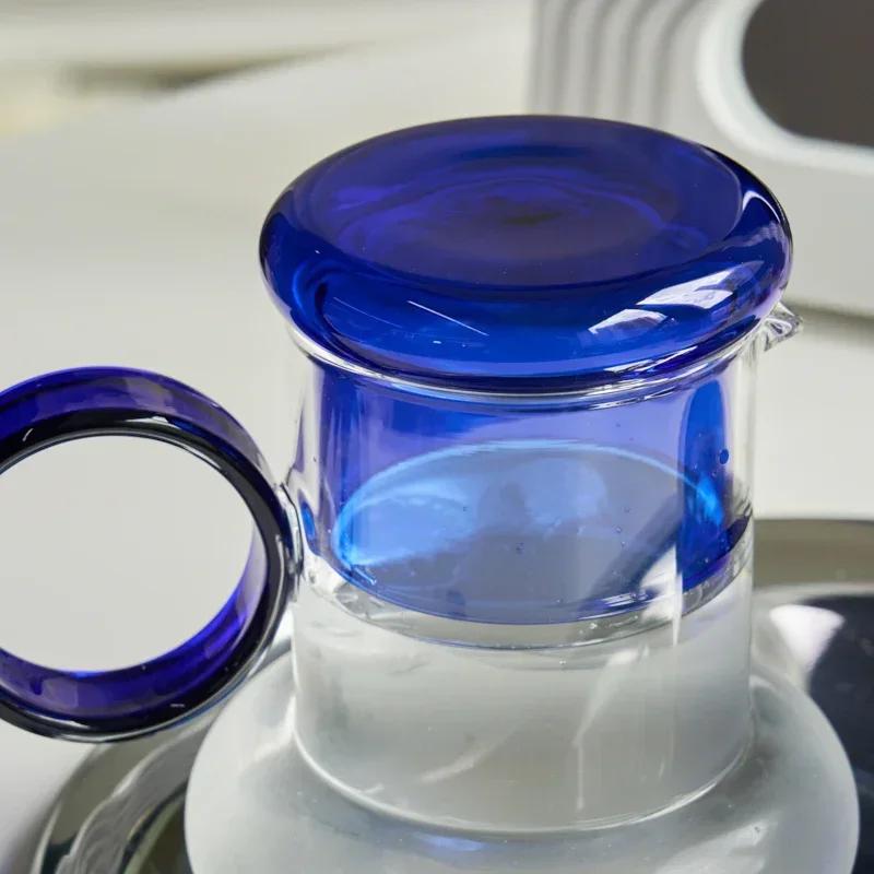 Стеклянный кувшин с крышкой для чашки, чайник, стеклянный набор для чая, чайники, кувшин, фильтры для воды, графин для воды, стеклянная бутылка