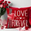 Valentine's Day Love Pillow Case Bedroom Decoration Letter Print Pillow New Style Sofa Pillow