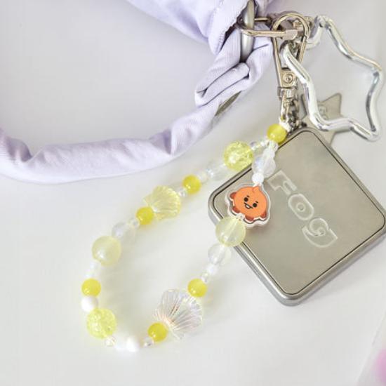 BT21 Брелок с бусинами в виде жемчуга для младенца