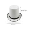 Panama Hat Fedora Western Short-Brim Hat Cap for Women Men Photo Props Western Fedora for Men Women Unisex Wear