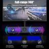 PC Smalody USB Powered Gaming Speaker with Wired RGB Light Channel Stereo Compatible with Game Speaker, 2.0 PCs, TVs, Smartphones, Consoles, Etc.