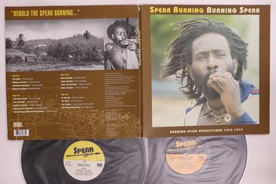 Виниловая пластинка BURNING SPEAR Spear Burning PSLP033 PRESSURE SOUNDS 2001 Великобритания Регги Ска Даб Б/у