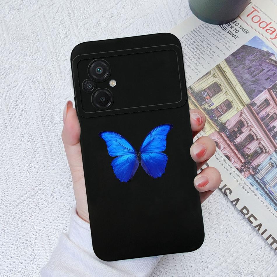 For Xiaomi Poco M5 M5S Phone Case Monster Cat Camera Protection Upgrade Liquid Silicone Bumper For Poco M 5 S Back Cover Shell