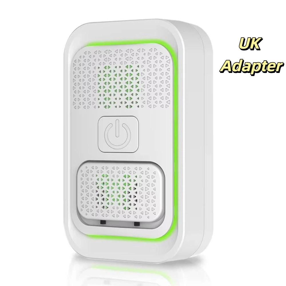 Portable Air Cleaner US UK EU Plug Plug-In Air Purifier Negative Ion Generator Bedroom