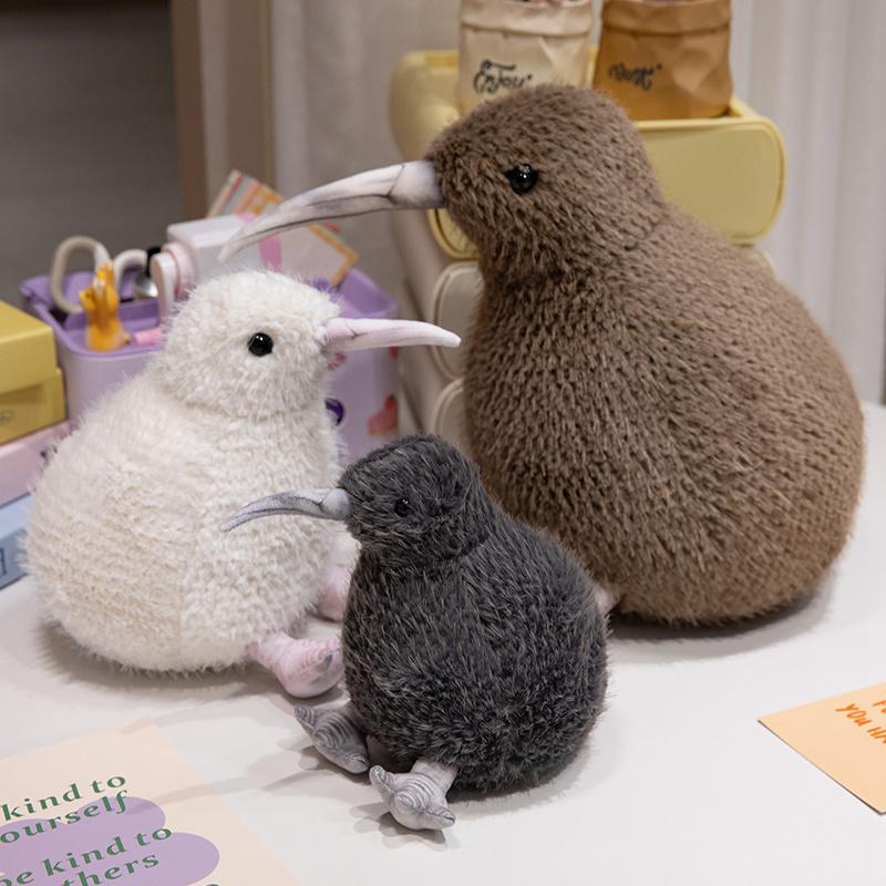 Мягкая имитация киви птица плюшевые игрушки 20-35 см милые плюшевые птицы животные мягкая кукла детские игрушки для детей подарок на день рождения