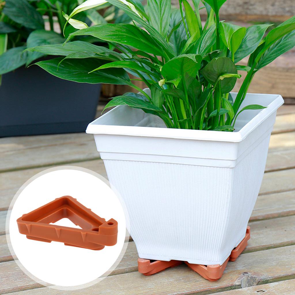 Подставка для цветочного горшка с невидимыми треугольными опорами Подставки для ножек Подставки для цветочных горшков Подставка для цветочного горшка Подставка для цветочного горшка Садовые принадлежности