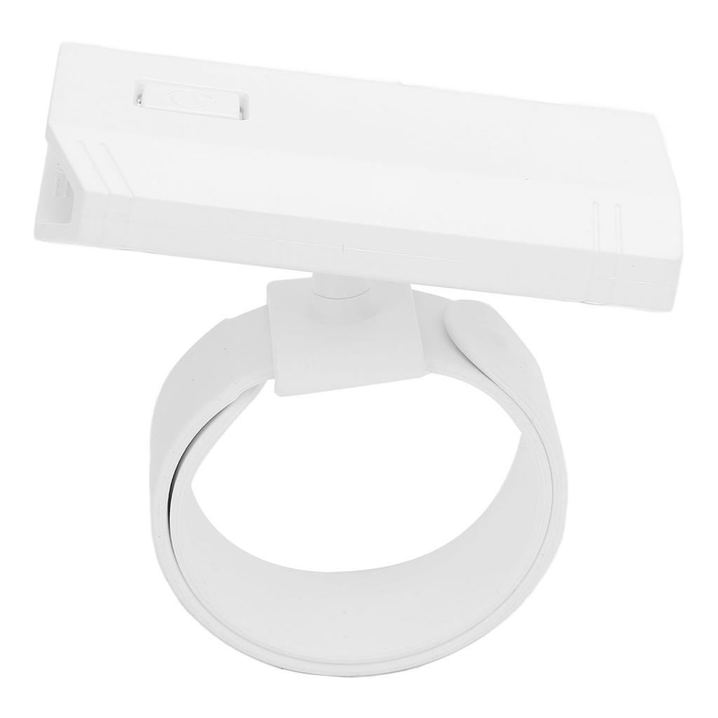 Фонарик на запястье 3-цветный перезаряжаемый светодиодный фонарик с регулируемой яркостью, браслет для чтения