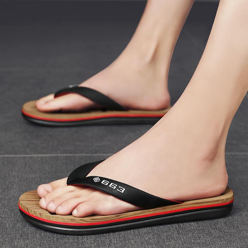 Модные горячие продажи высококачественные брендовые шлепанцы мужские летние пляжные тапочки мужские модные лаконичные шлепанцы повседневные мужские тапочки пляжные на открытом воздухе